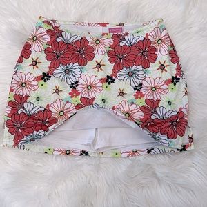 🌿Pro Tour Multi-Colored Floral Golf Skort